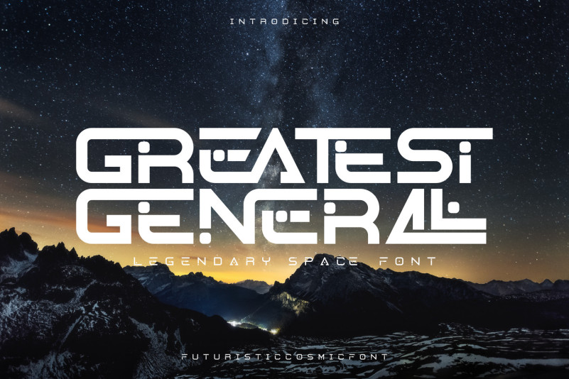 Font Greatest General