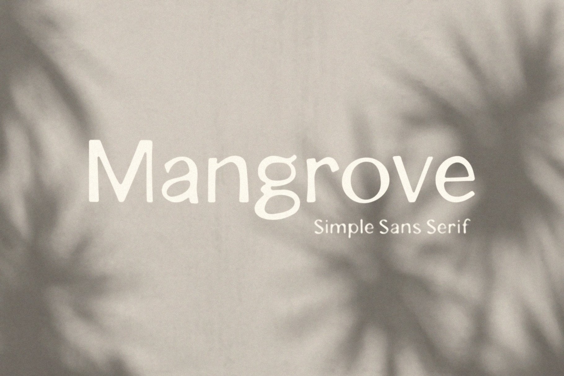 Font Mangrove