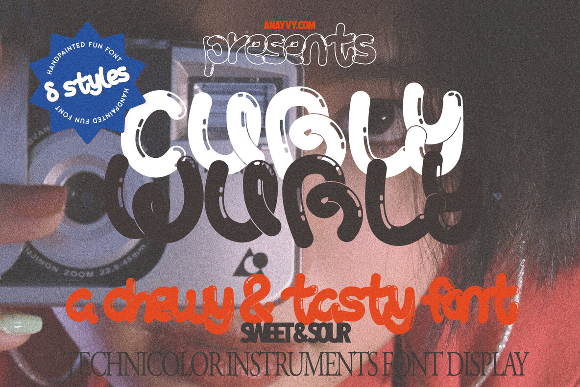Font Curly Wurly