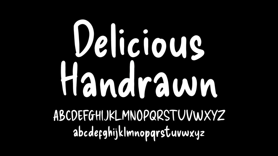 Font Delicious Handrawn