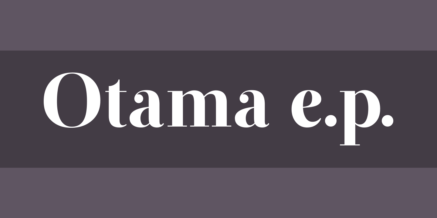 Font Otama e.p.