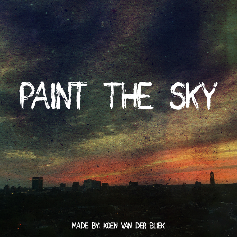 Font Paint the Sky