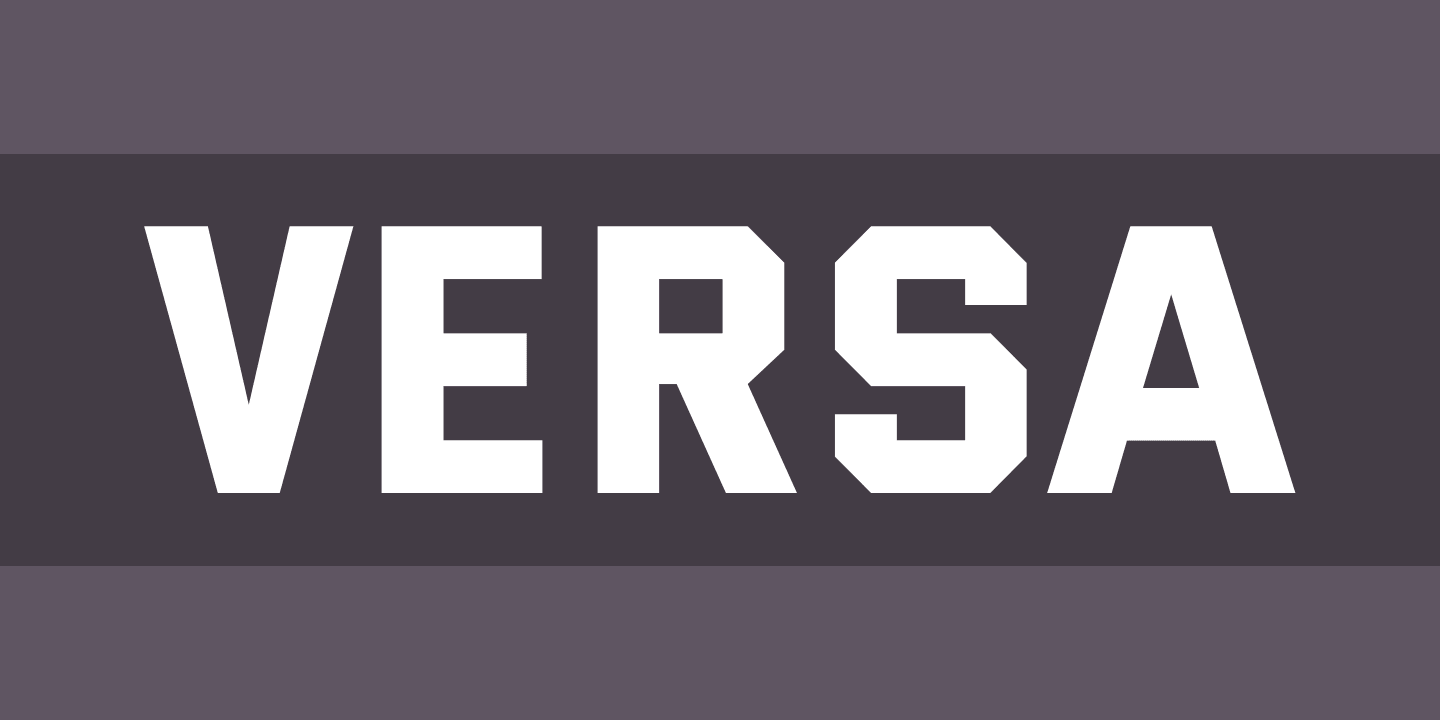 Font Versa