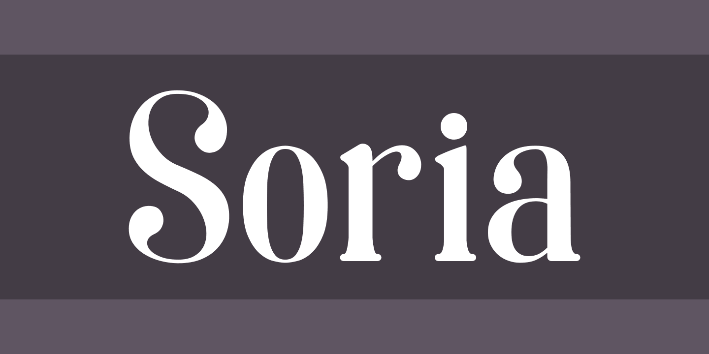 Font Soria