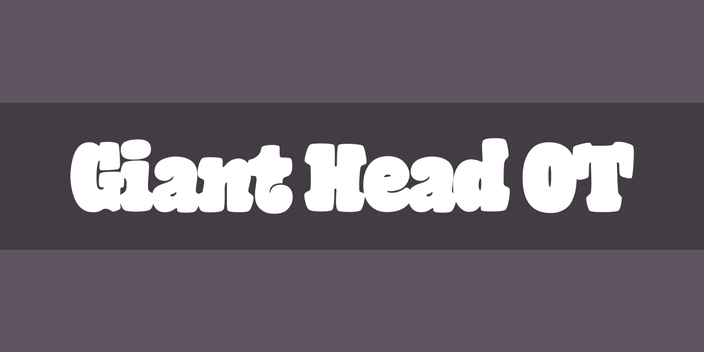Font Giant Head OT