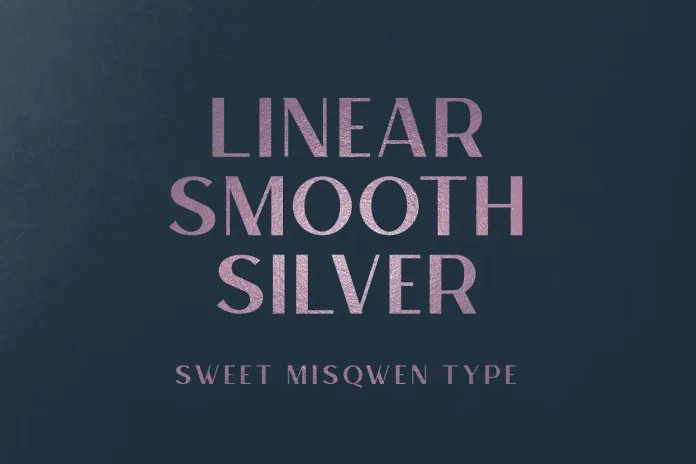 Font Linear Smooth