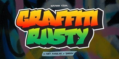 Font Graffiti Rusty