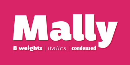 Font Mally