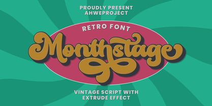 Font Monthstage