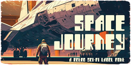 Font Space Journey