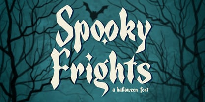 Font Spooky Frights