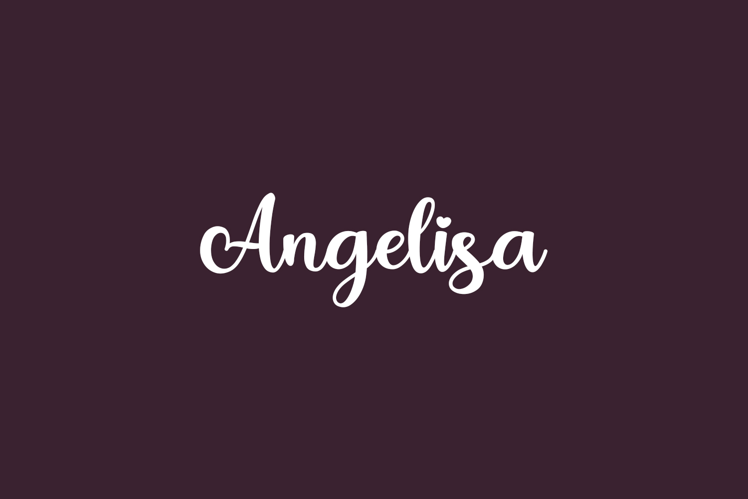 Font Angelisa