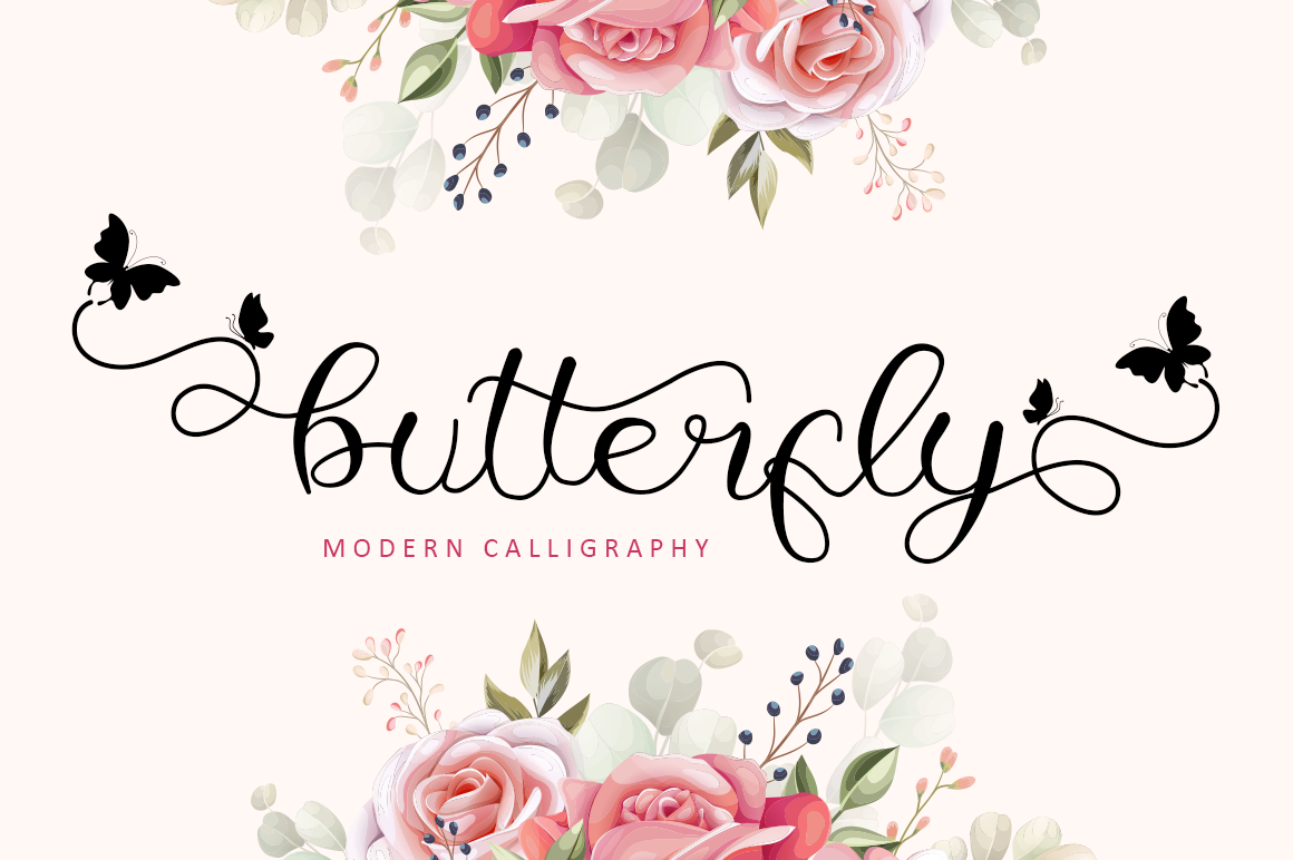 Font Butterfly