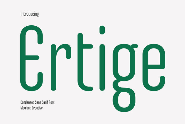 Font Ertige