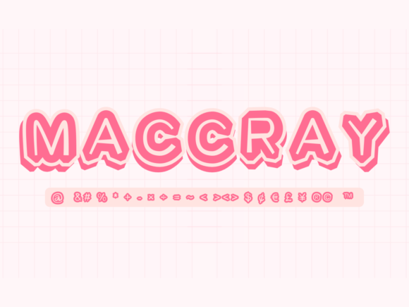 Font Maccray