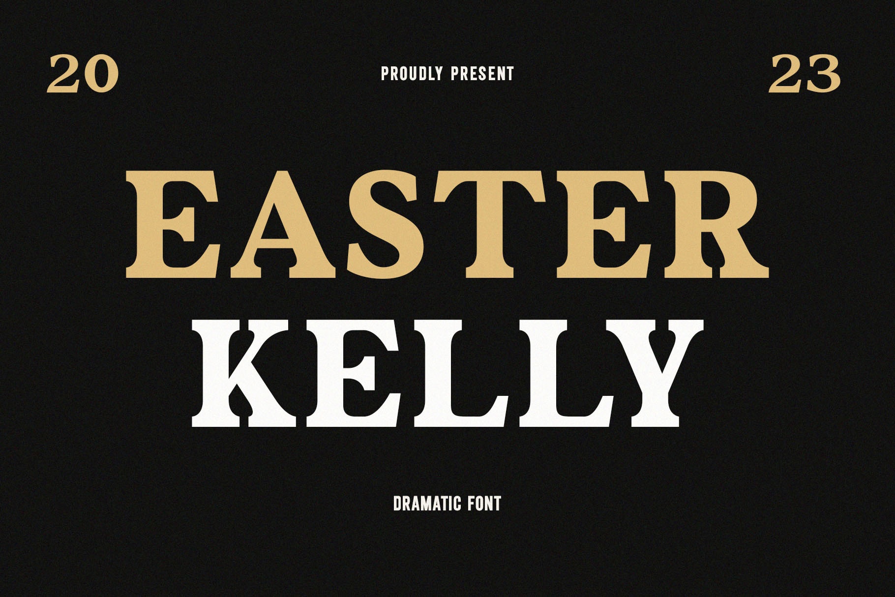 Font Easter Kelly
