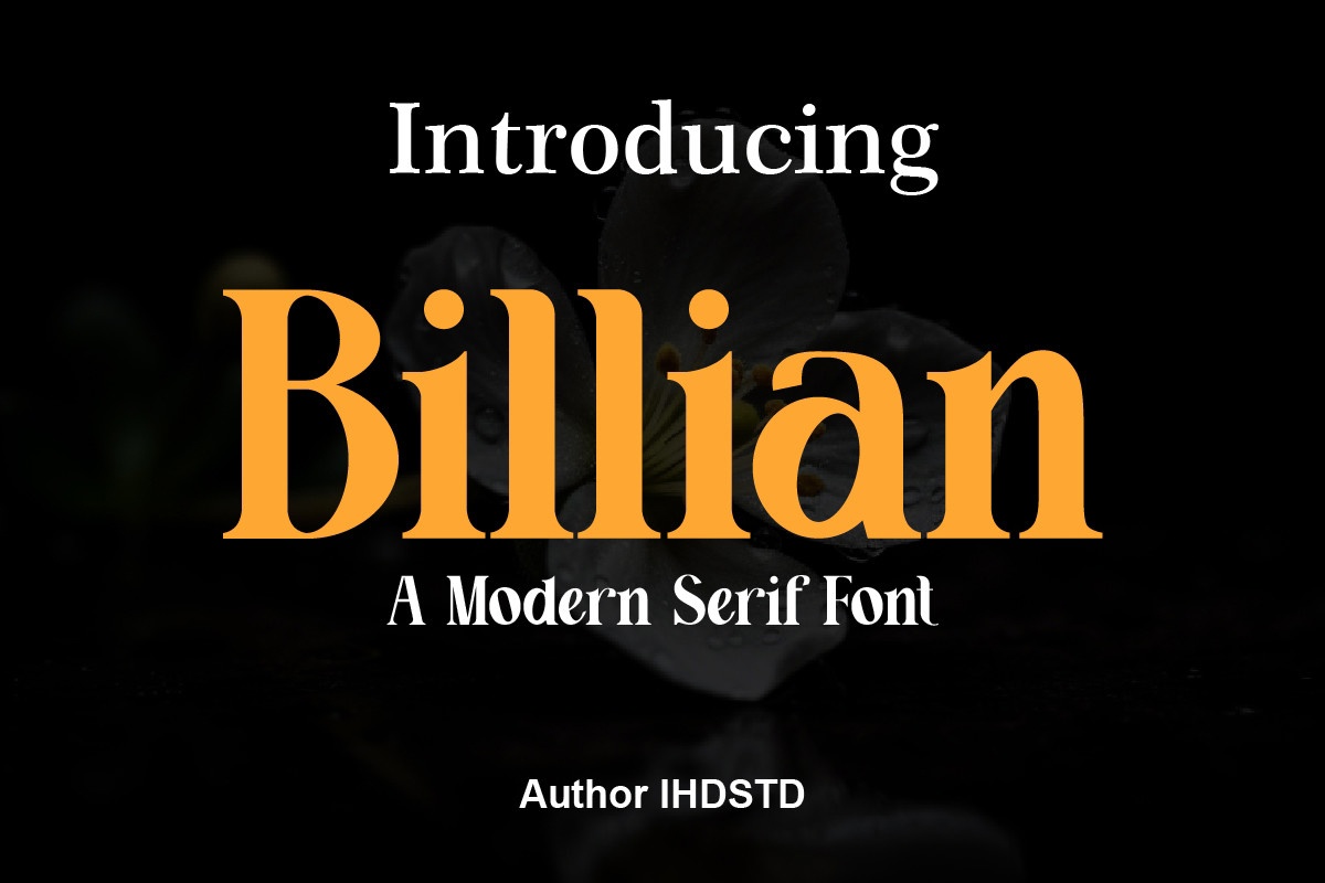 Font Billian