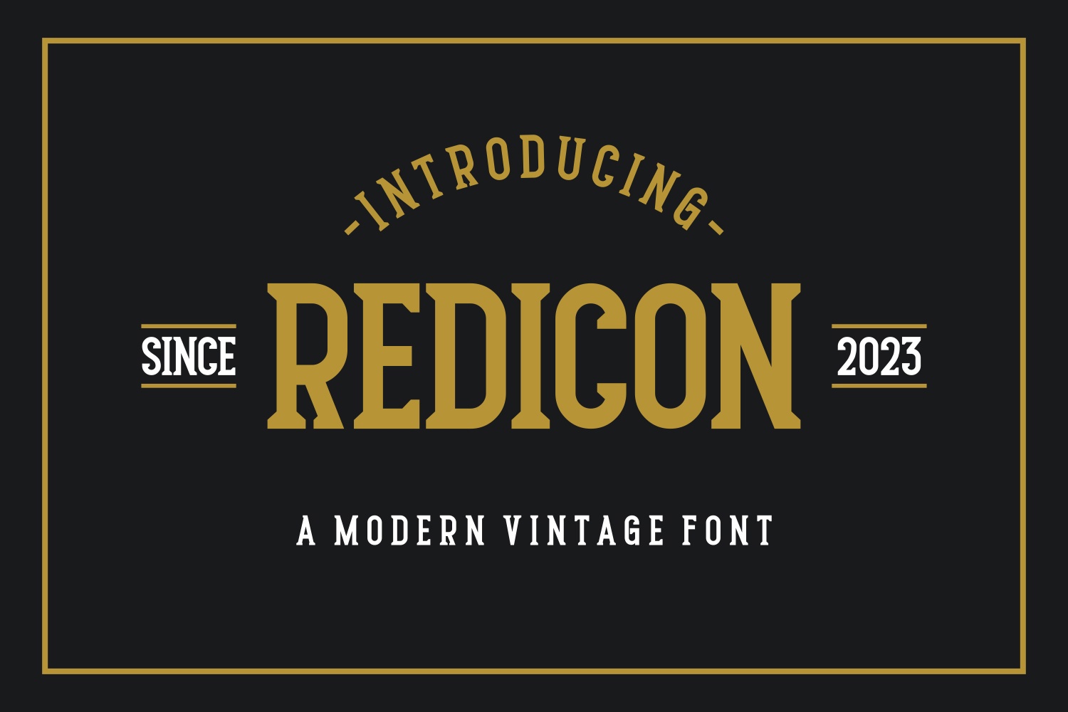 Font Redicon