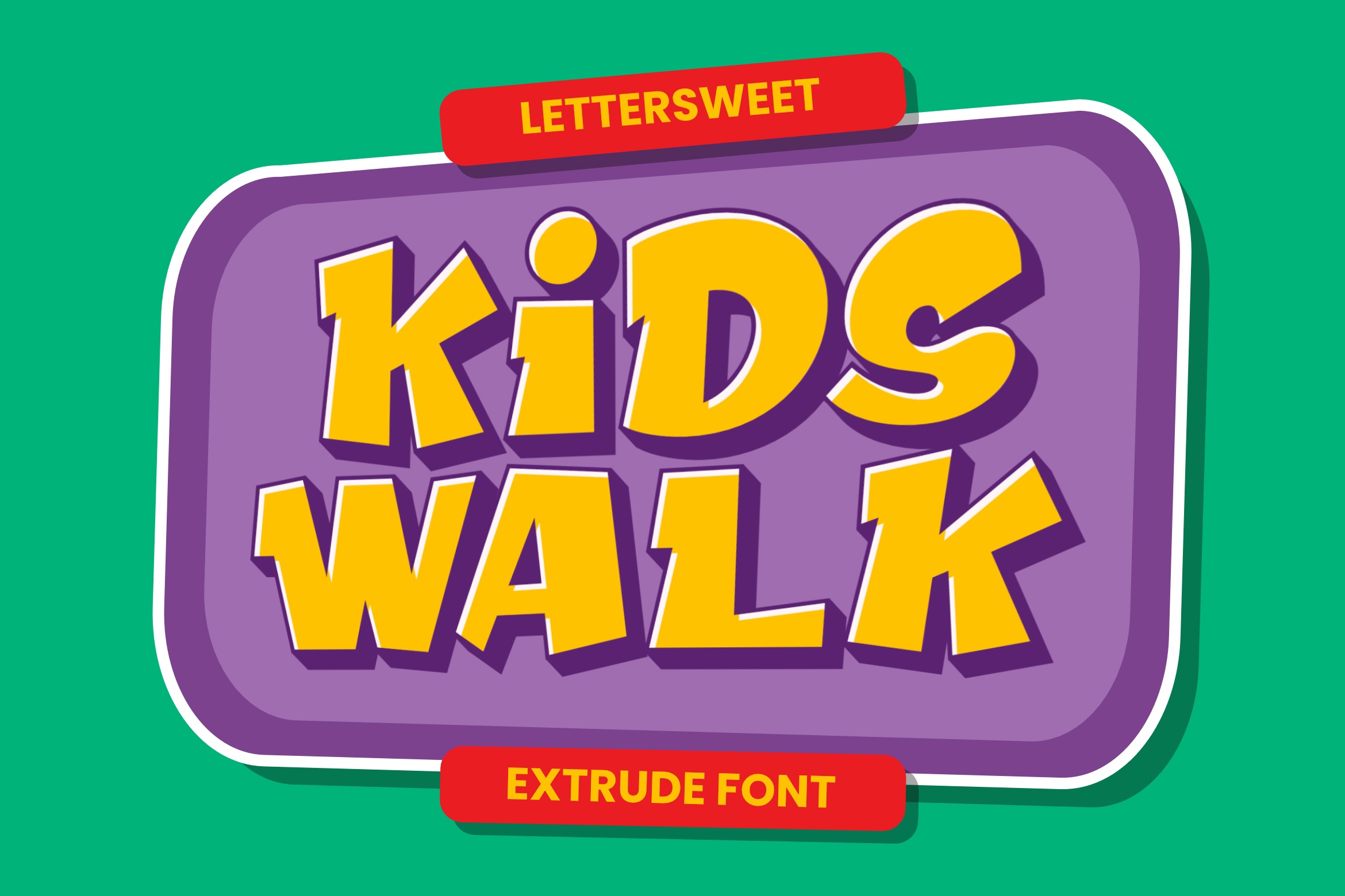 Font Kids Walk