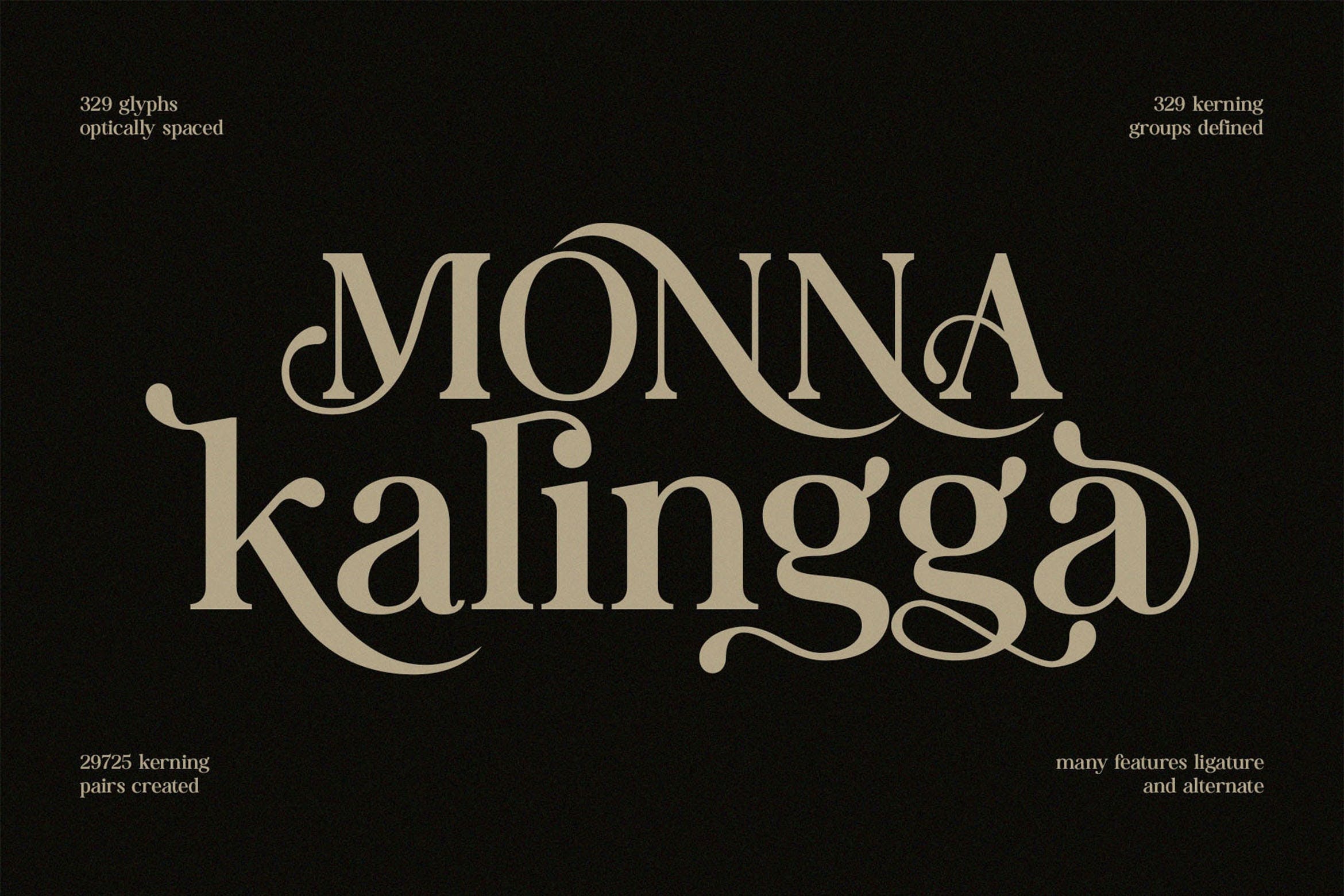Font Monna Kalingga