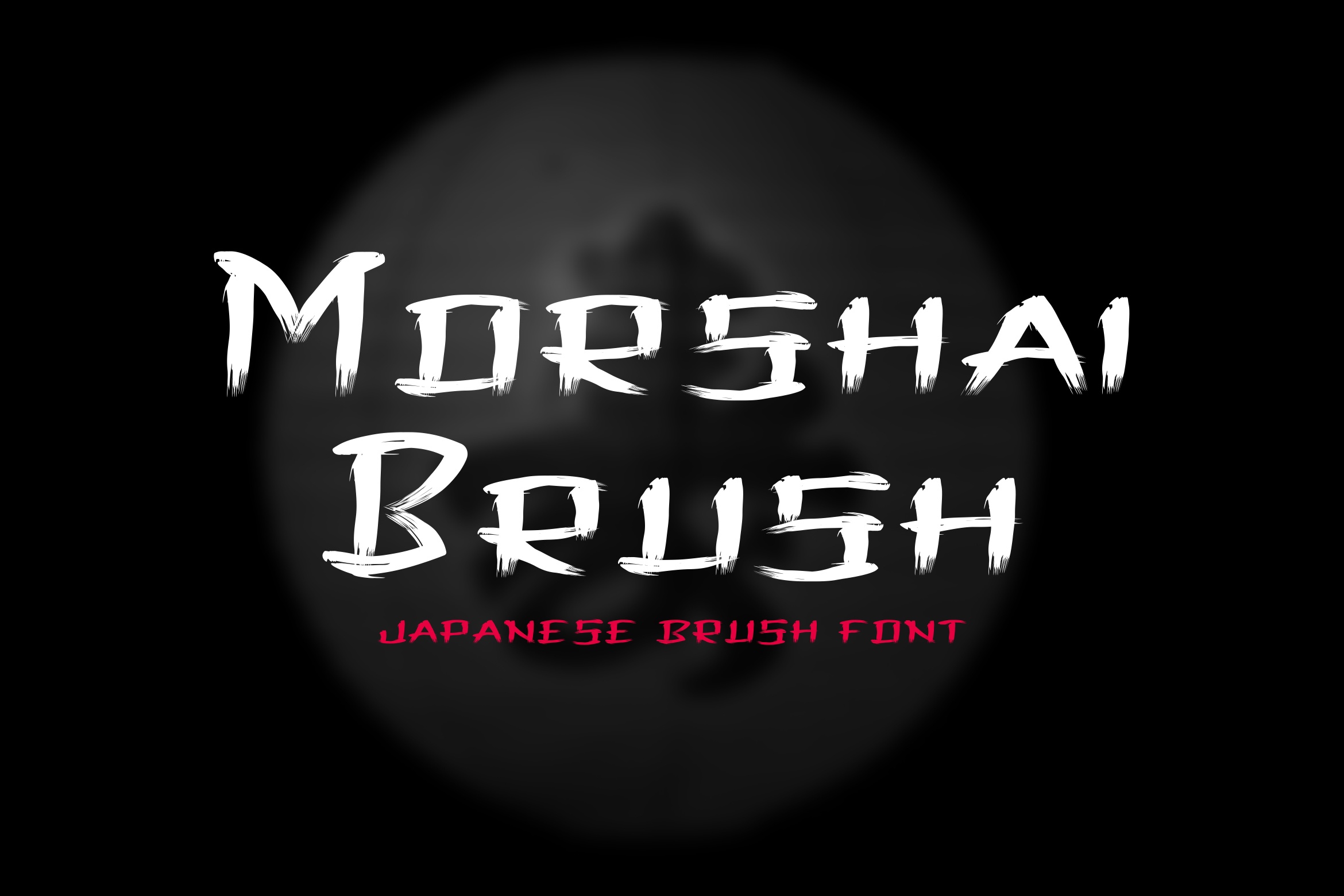 Font Morshai Brush