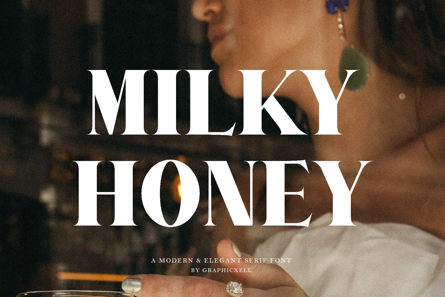 Font Milky Honey