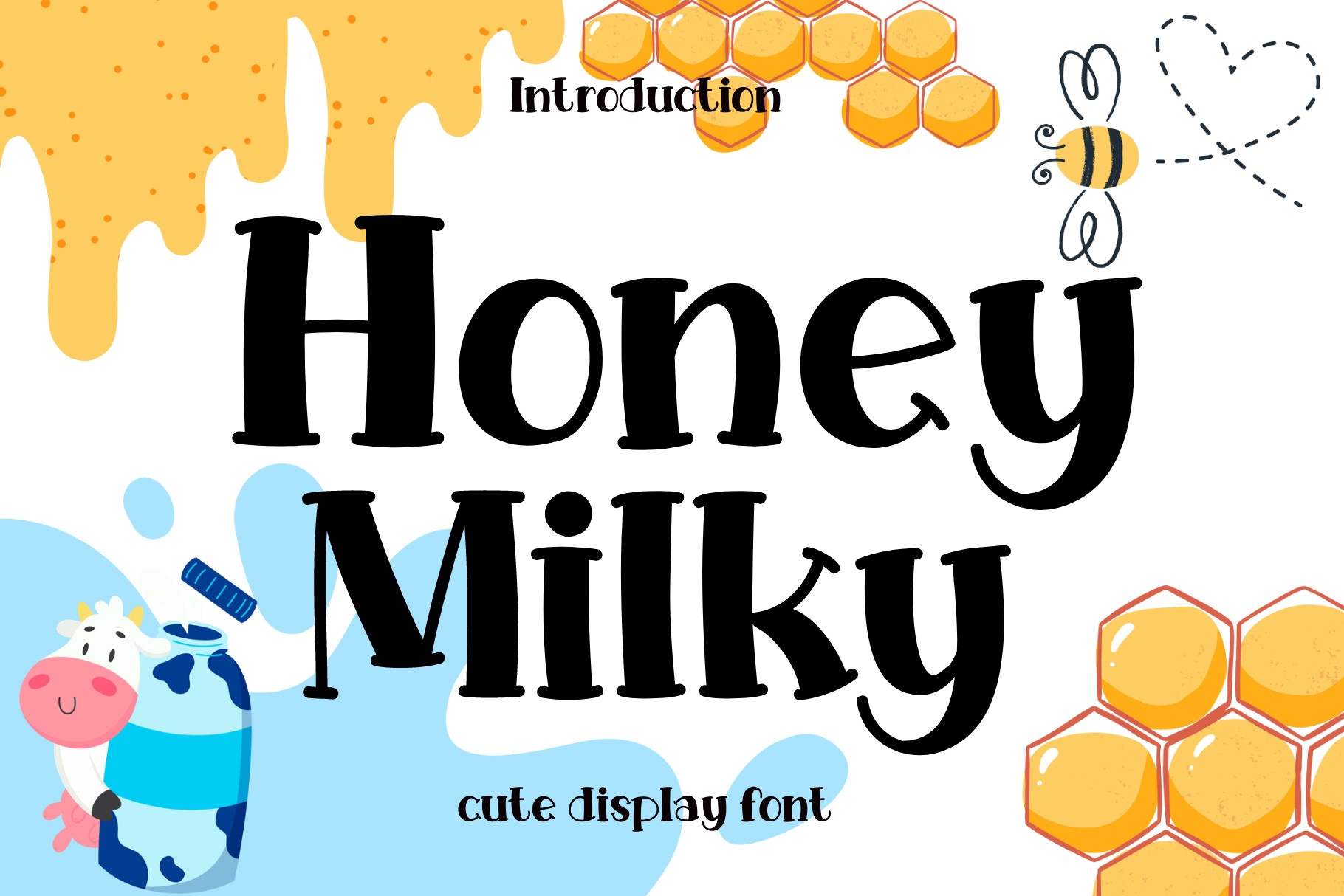 Font Honey Milky