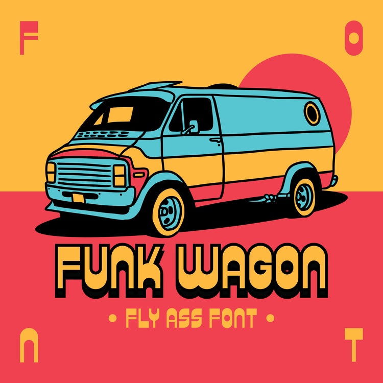 Font KC Funk Wagon