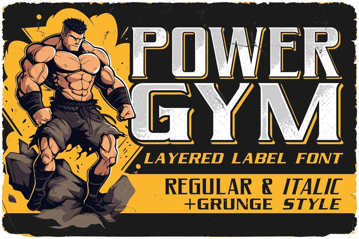 Font Power Gym