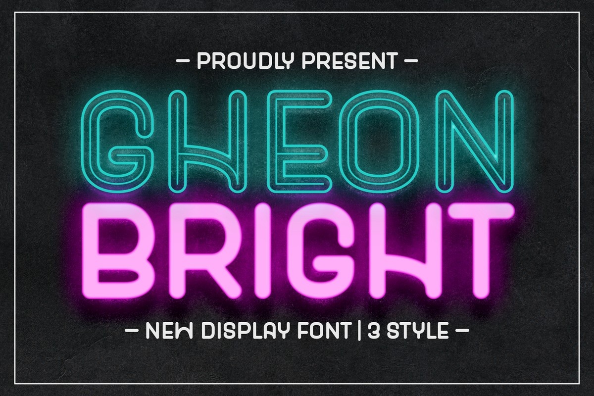 Font Gheon Bright