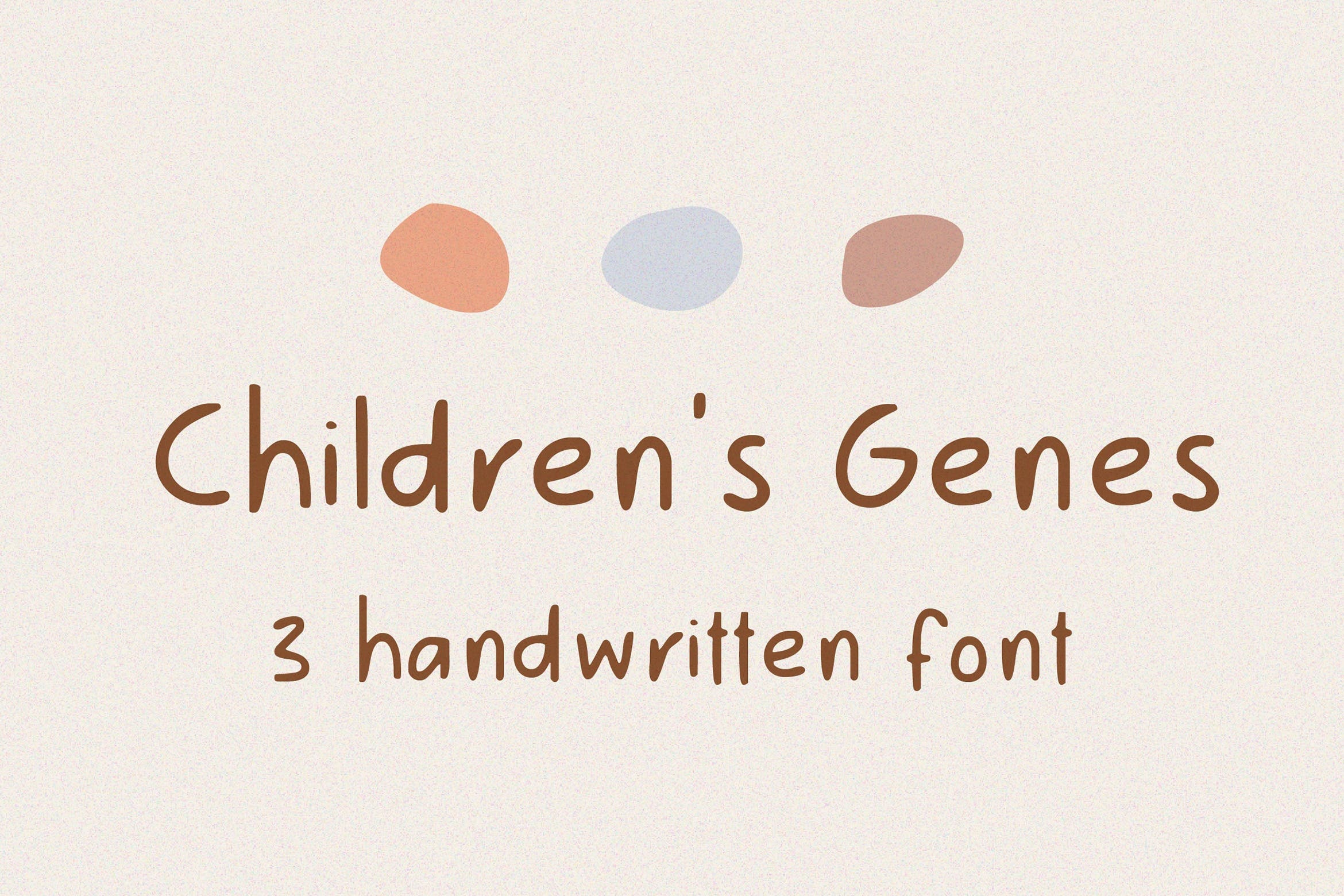 Font Childrens Genes