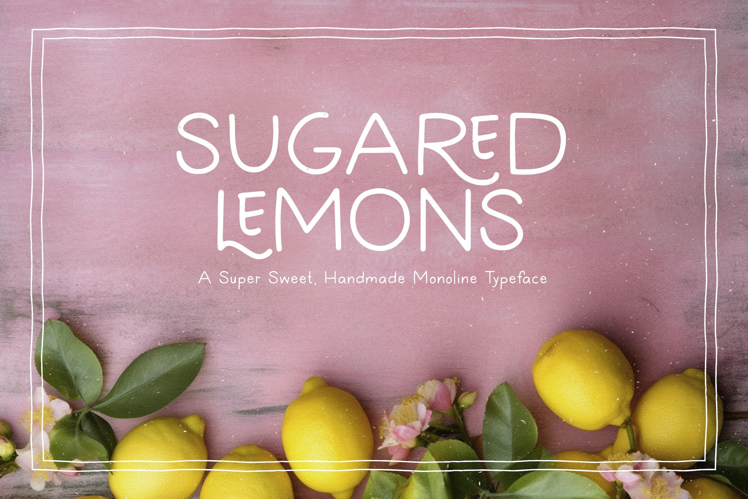 Font Sugared Lemons
