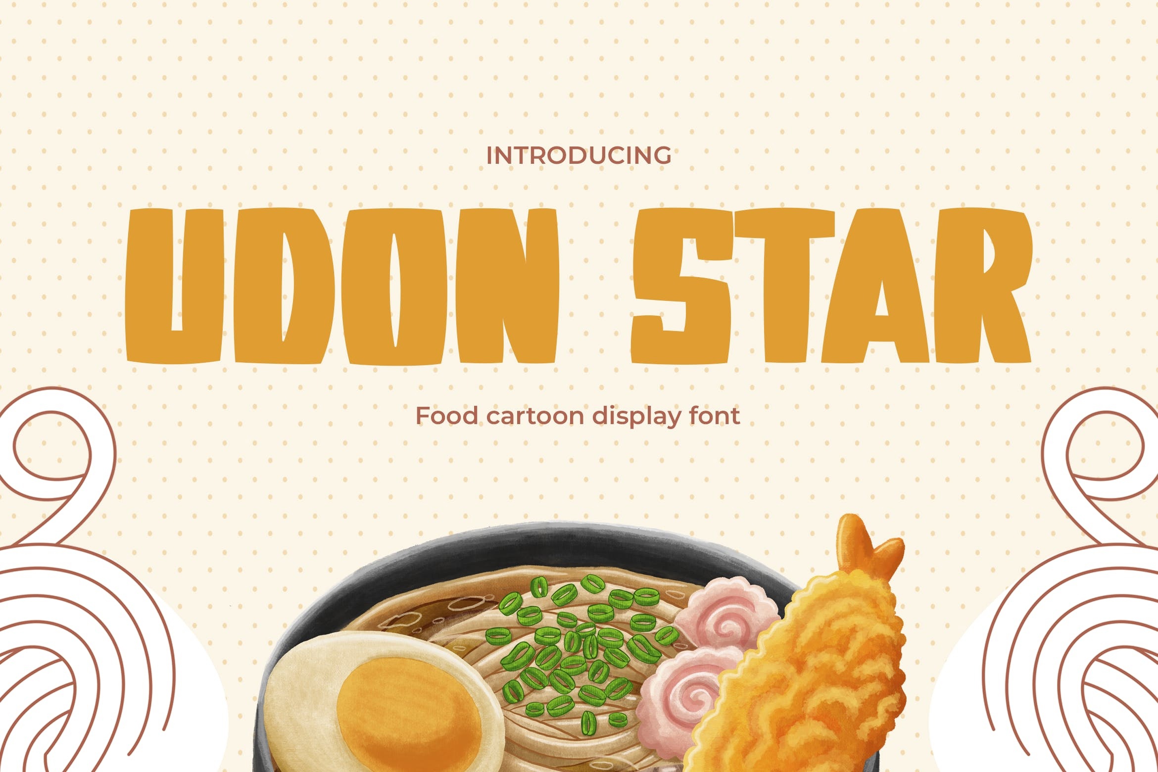 Font Udon Star