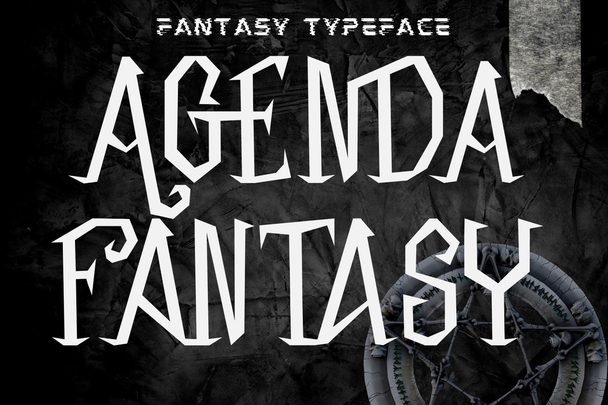 Font Agenda Fantasy