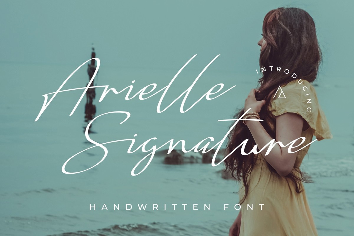 Font Arielle Signature