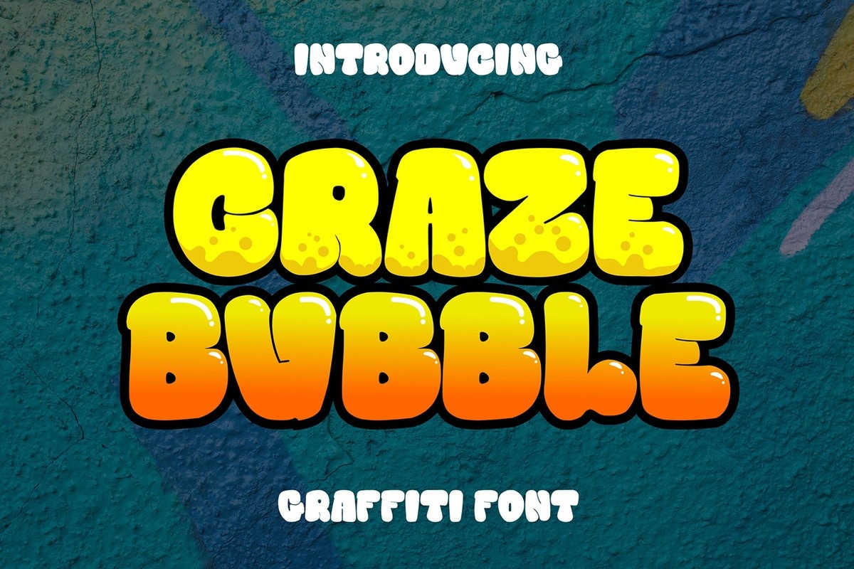 Font Craze Bubble