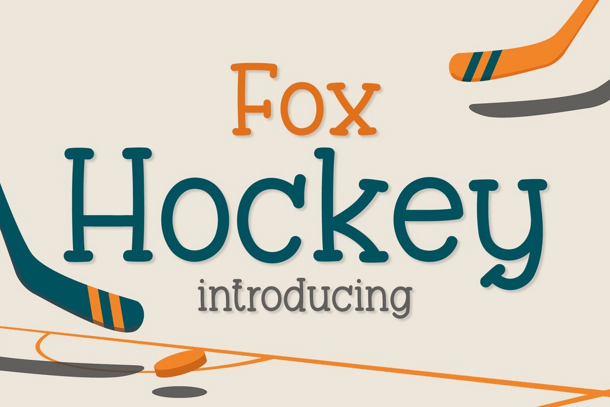 Font Fox Hockey