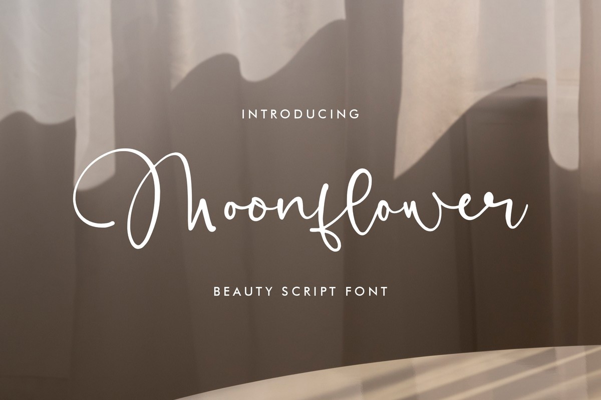 Font Moonflower