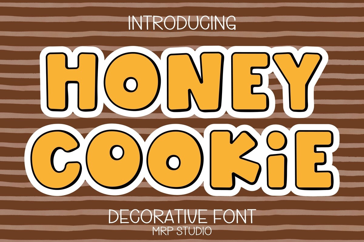 Font Honey Cookie