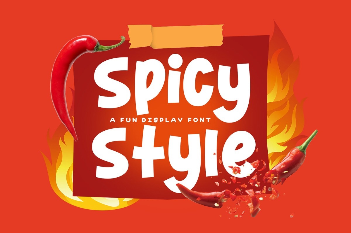 Font Spicy Style