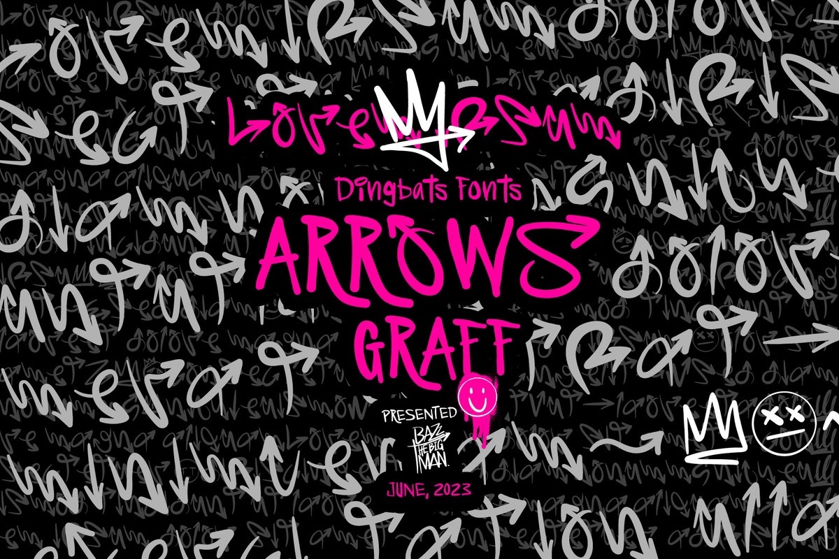 Font Arrows Graff