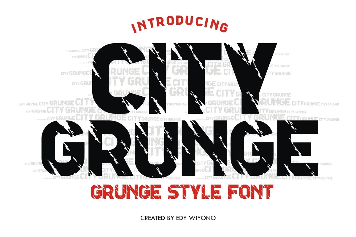 Font City Grunge