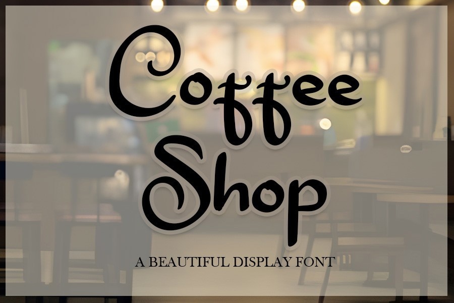 Font Coffee Shop