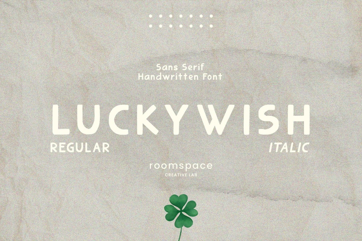 Font Luckywish