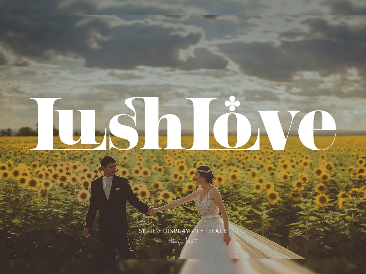 Font Lush Love