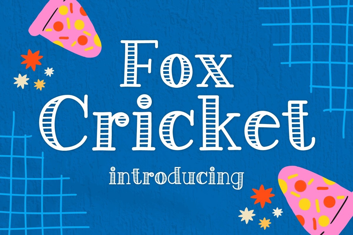 Font Fox Cricket