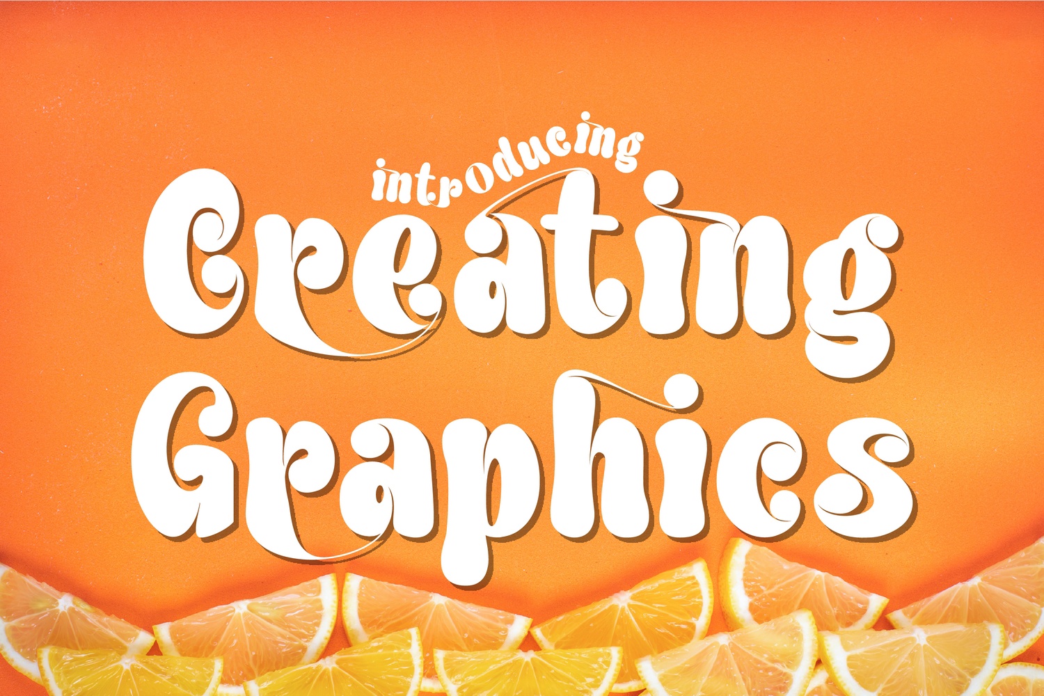 Font Creating Graphics Groovy
