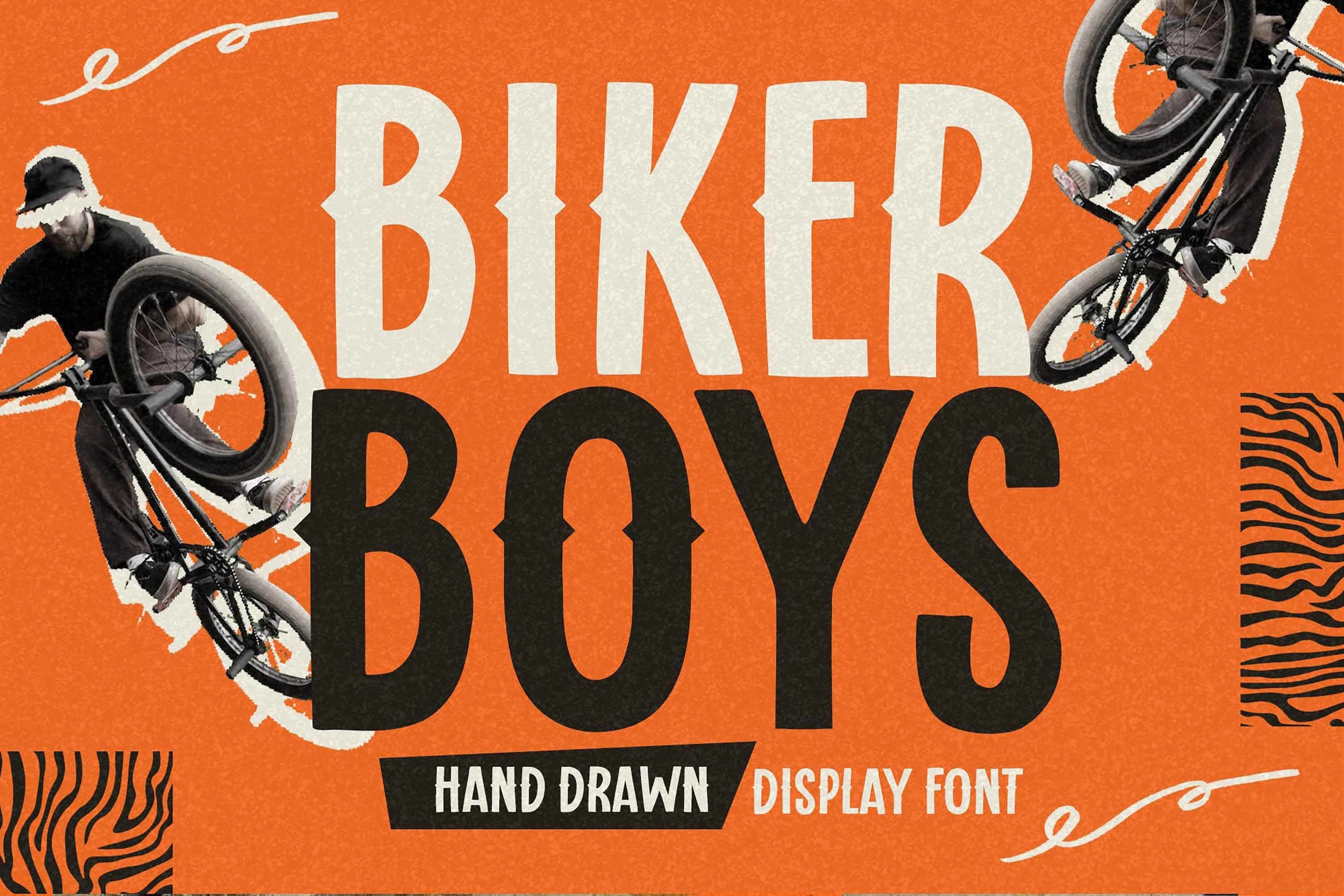 Font Biker Boys
