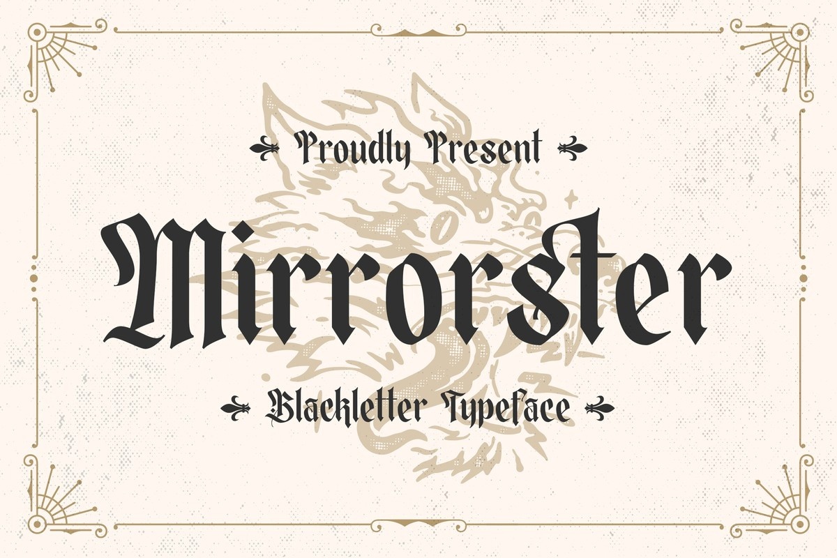 Font Mirrorster