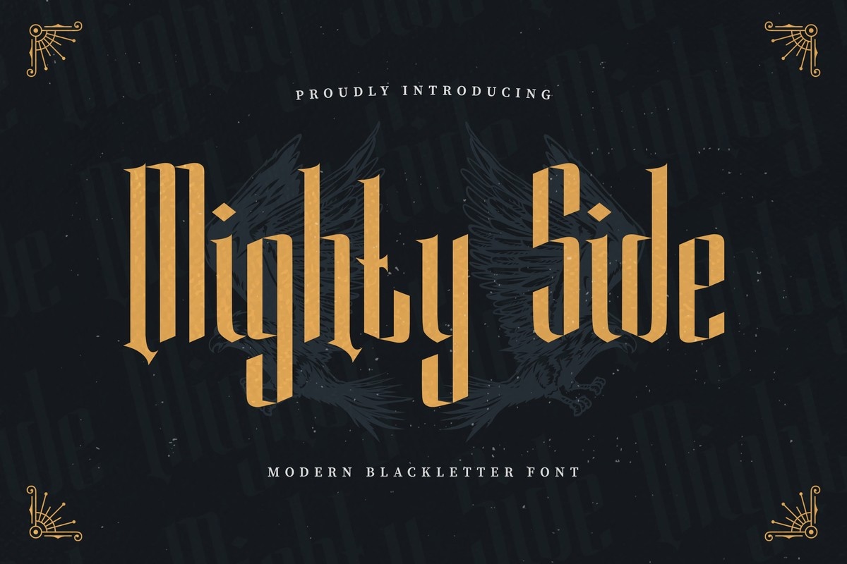 Font Mighty Side